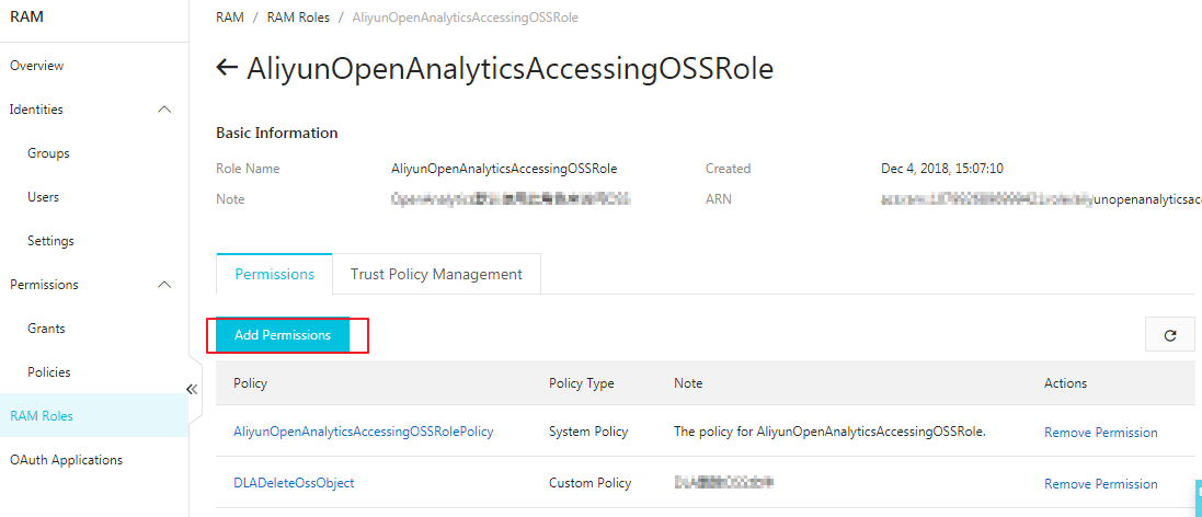 Execute Insert Overwrite To Insert Data Into An Oss