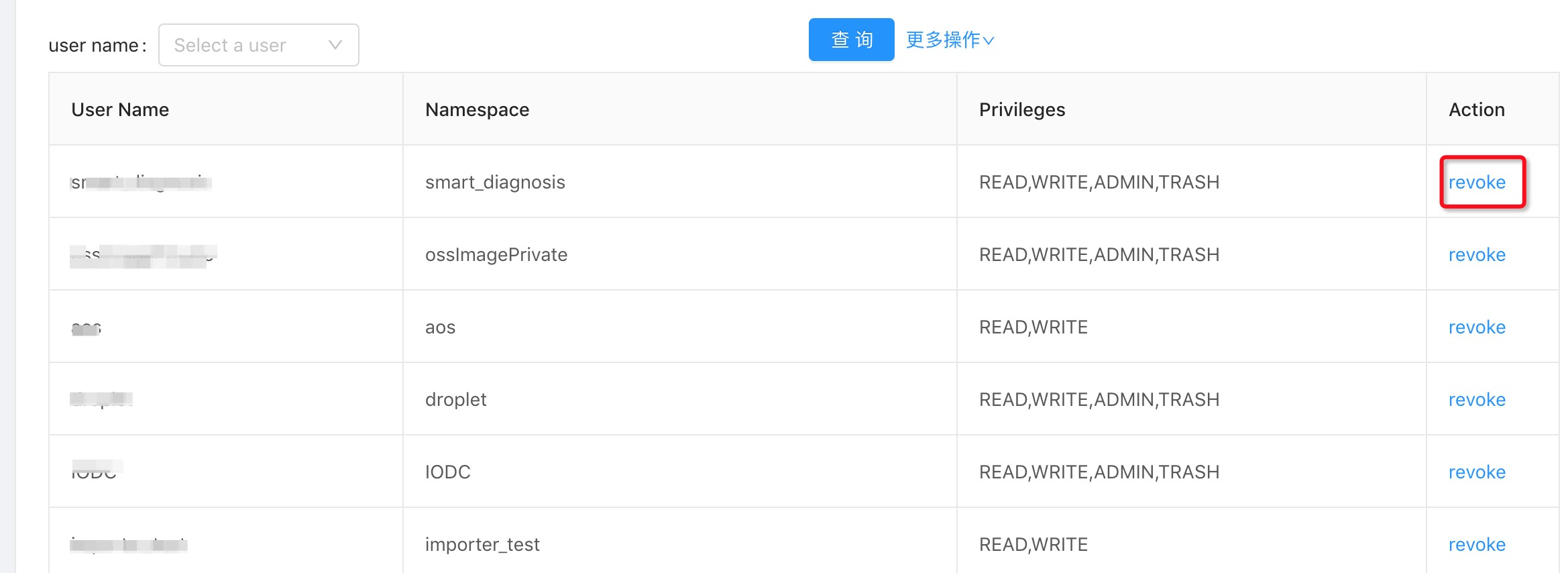 用户和ACL管理_集群管理_HBase 增强版_云数据库 HBase 版 阿里云技术文档 第8张