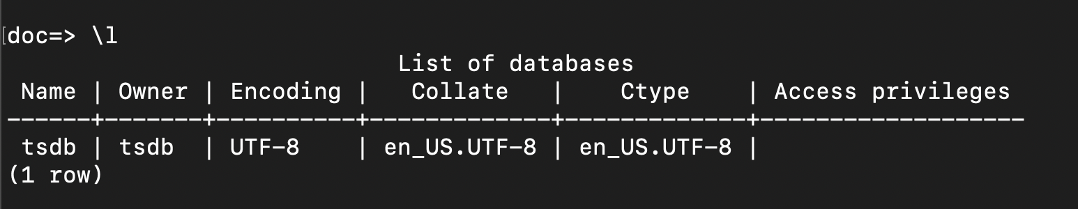 psql客户端工具_快速入门_时序时空数据库TSDB2.0_时序时空数据库TSDB 阿里云技术文档 第2张