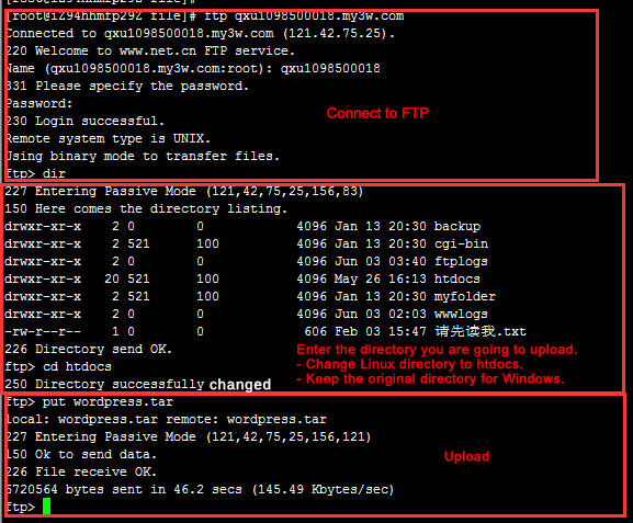 Ftp upload path on mac windows 10