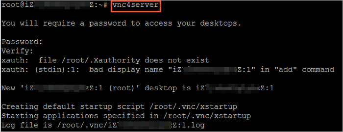 Ubuntu_启动vnc4server