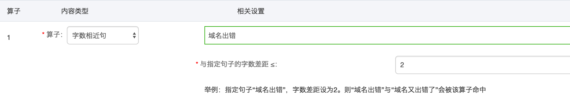 字数相近句
