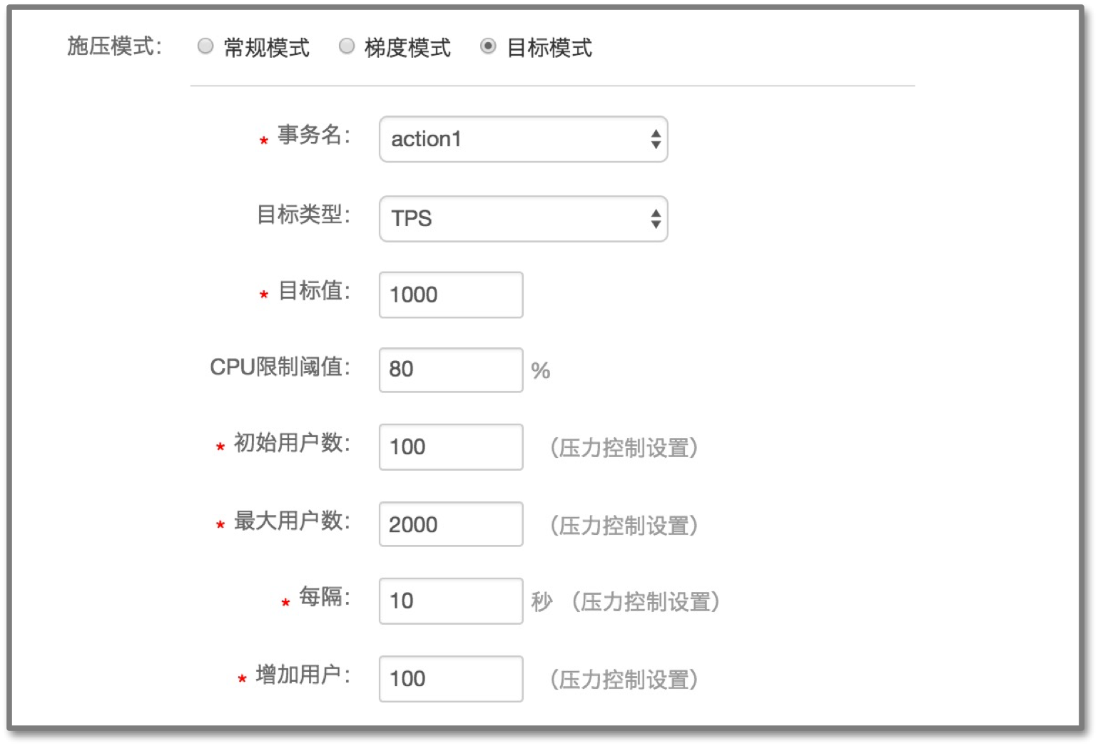 目标模式